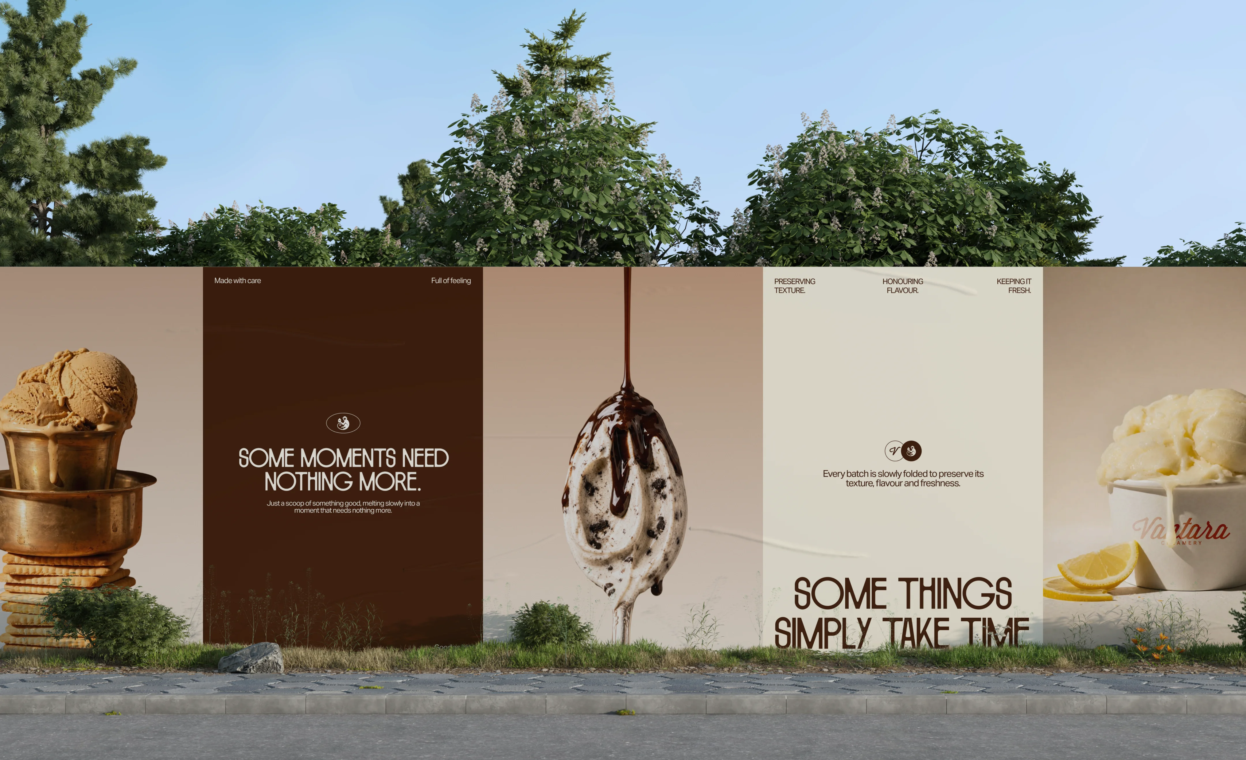 Vantara Creamery banners