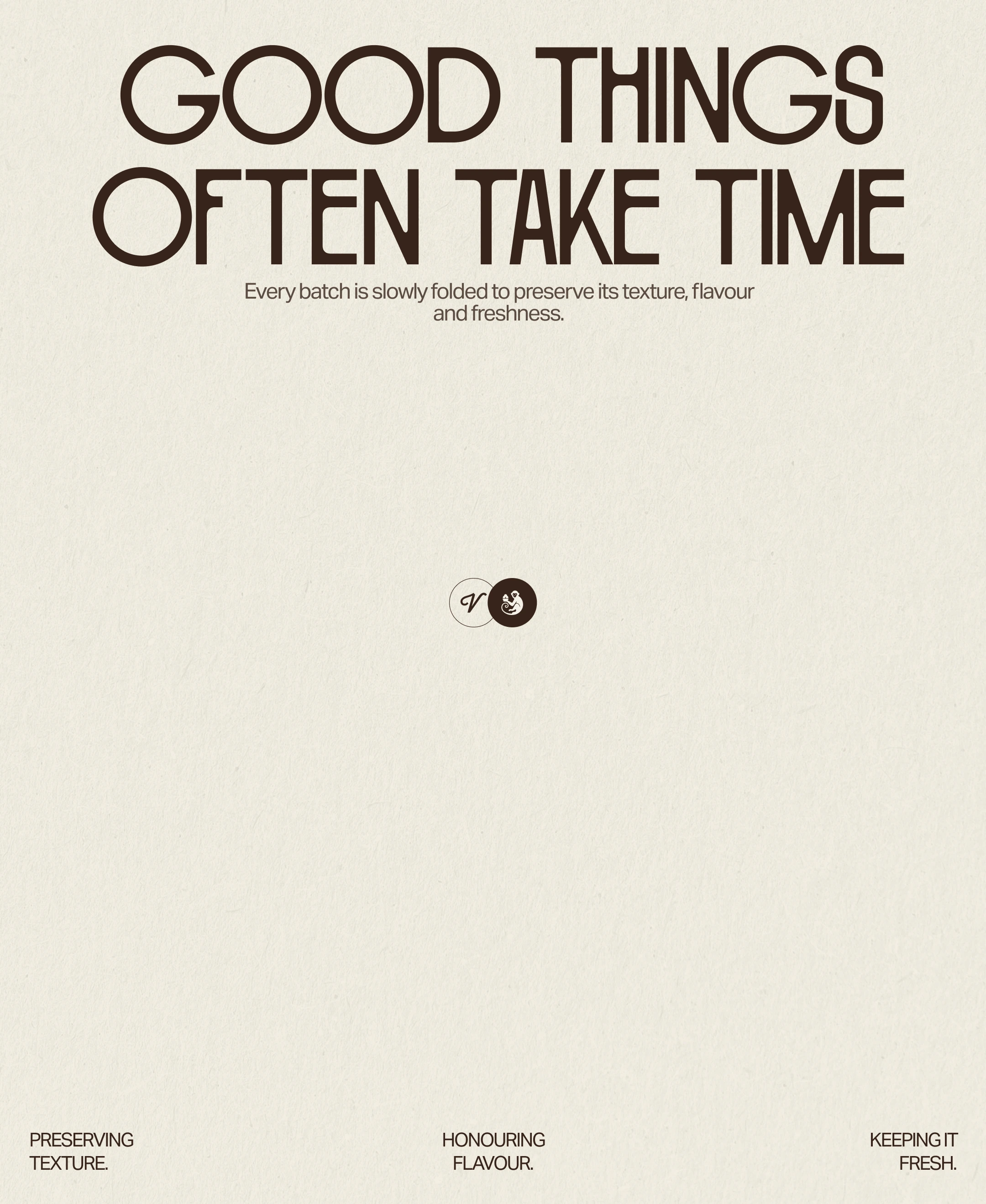 Good things often take time