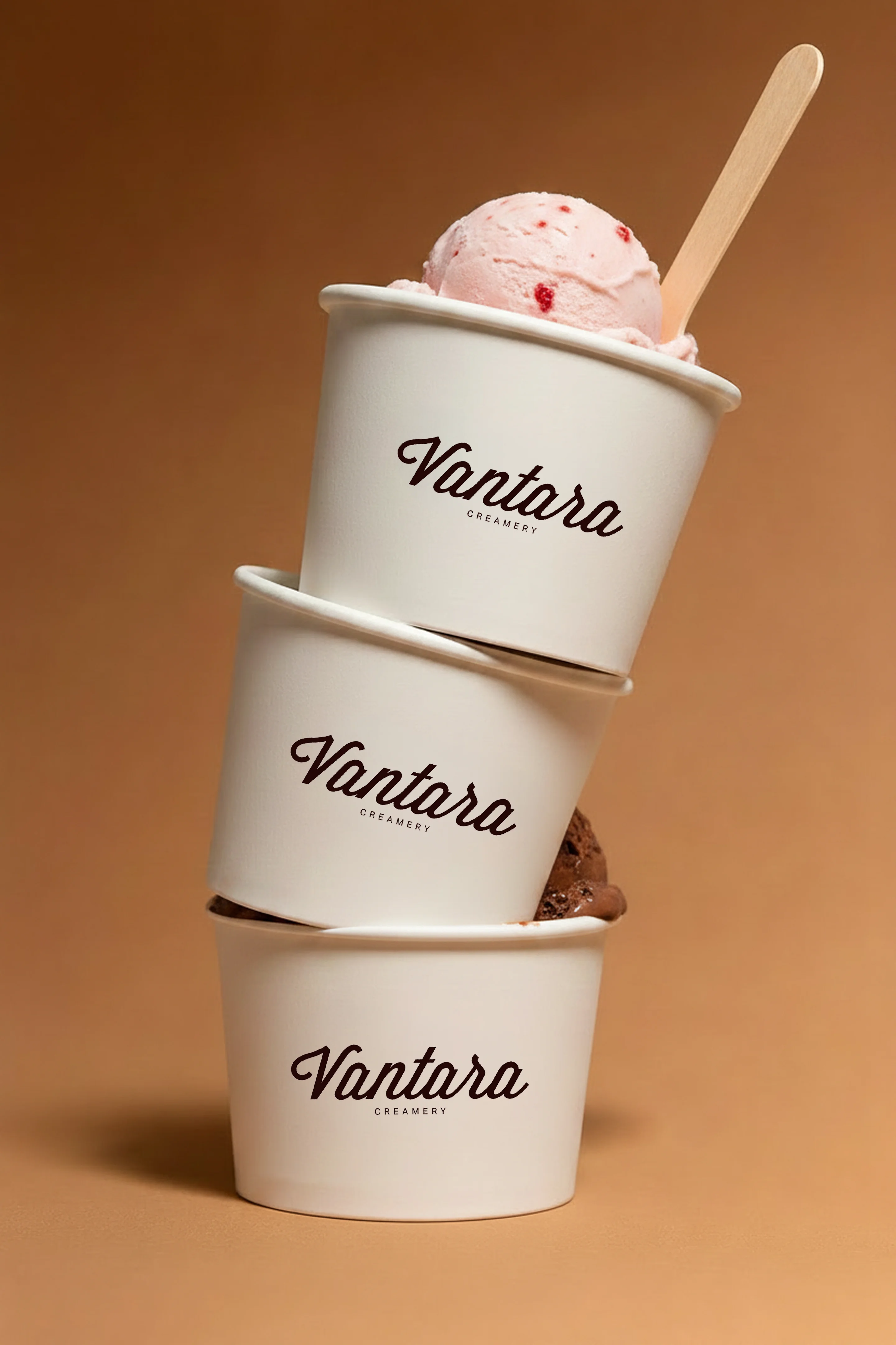 Vantara ice cream cups